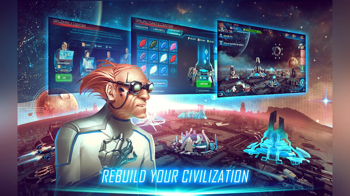 Скриншот из игры Galaxy Legend - 7