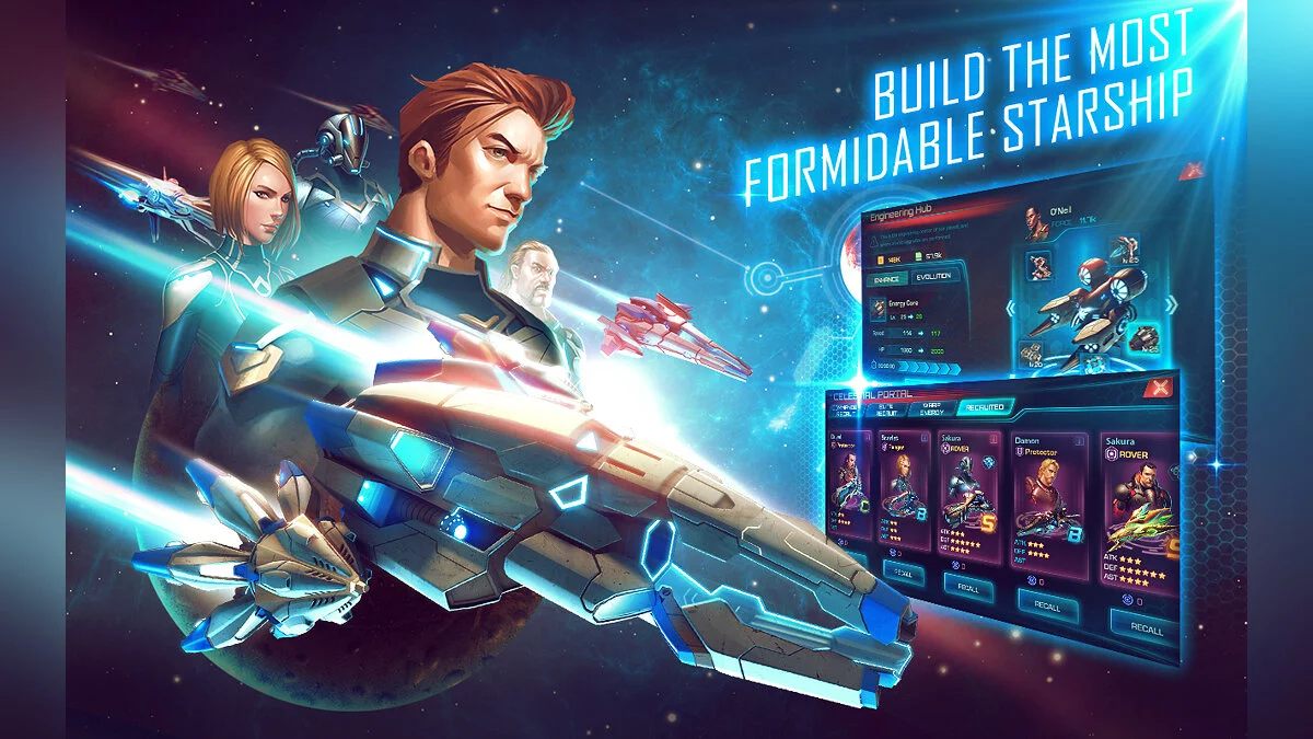 Скриншот из игры Galaxy Legend - 4