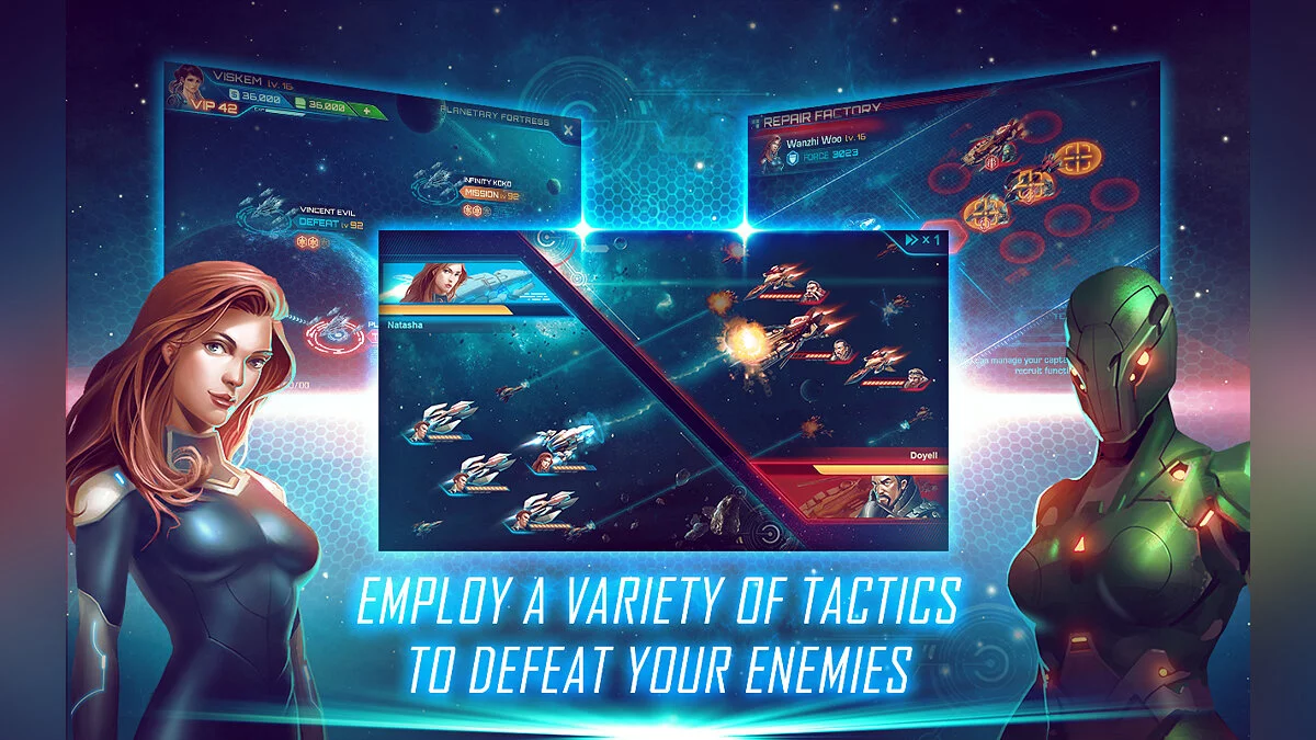 Скриншот из игры Galaxy Legend - 2