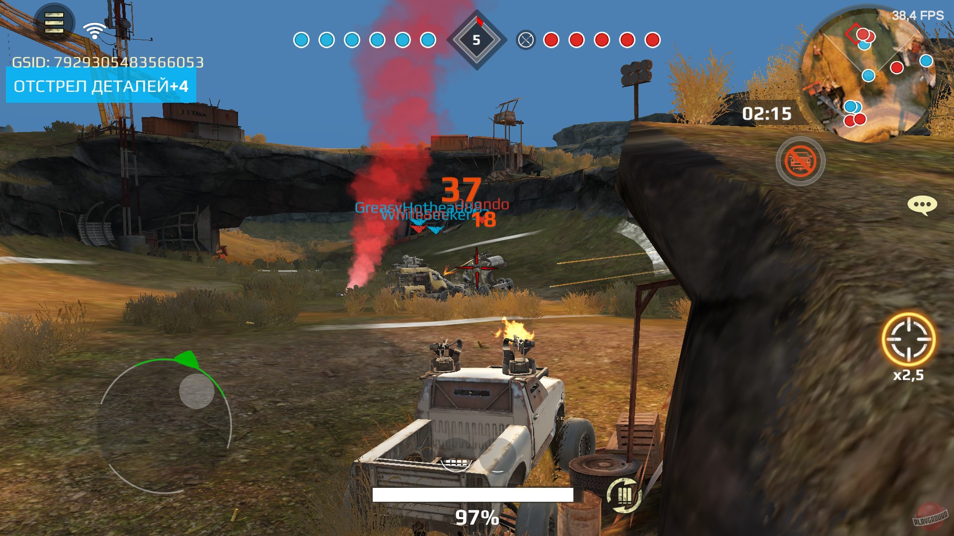 Скриншот из игры Crossout Mobile - 24