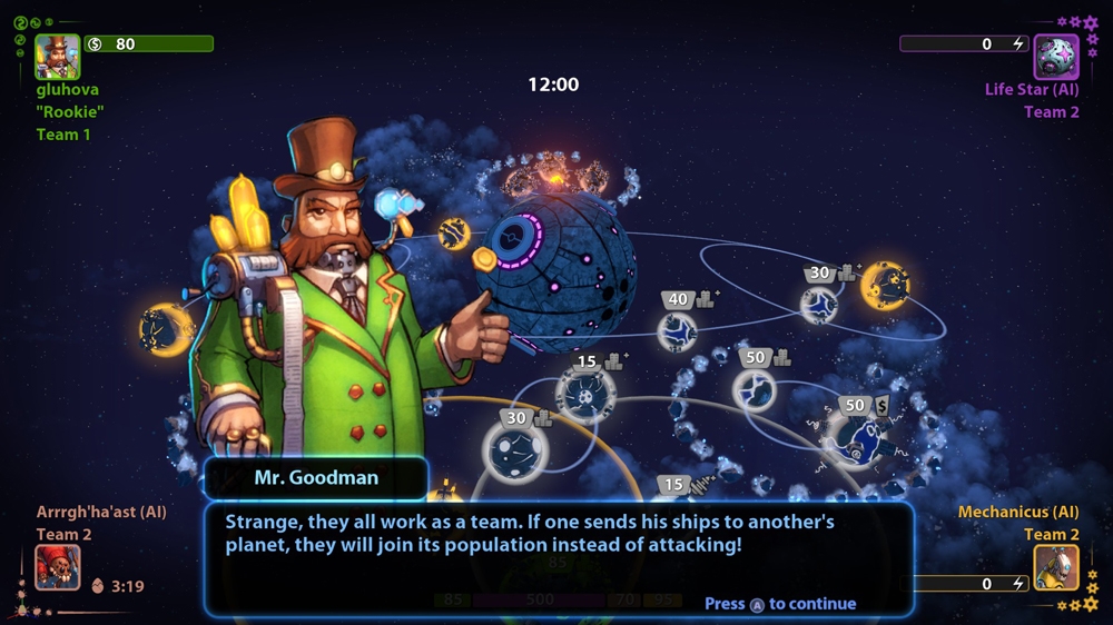 Скриншот из игры Planets Under Attack - 23