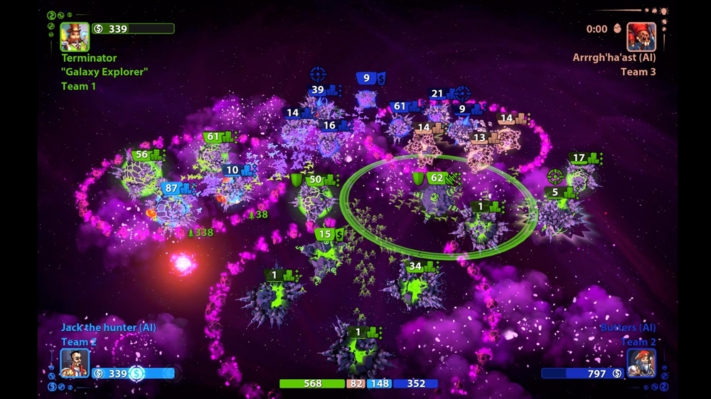 Скриншот из игры Planets Under Attack - 21