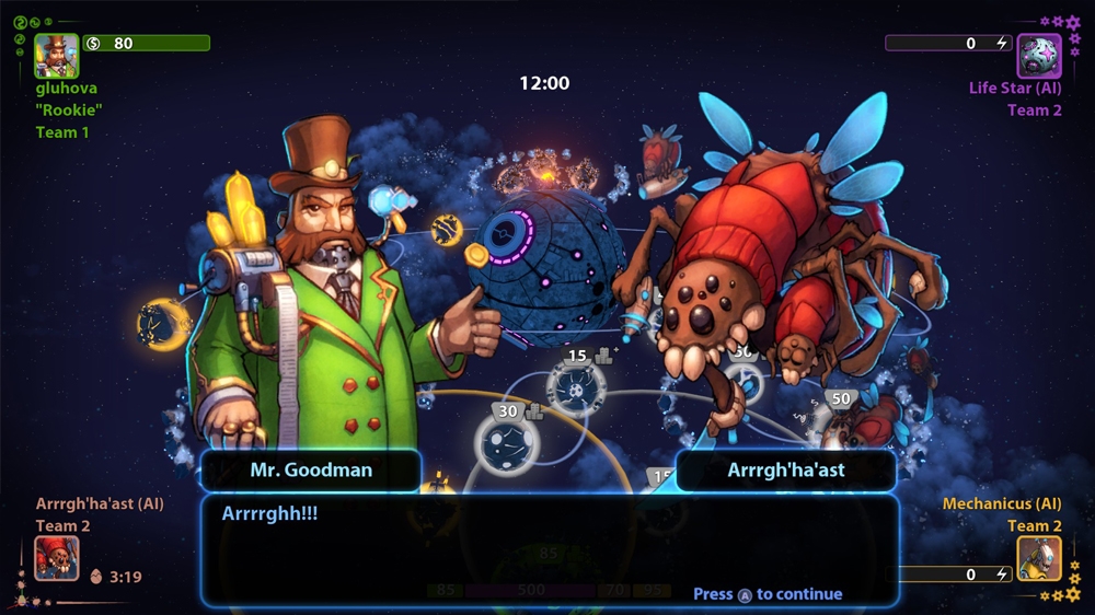 Скриншот из игры Planets Under Attack - 20