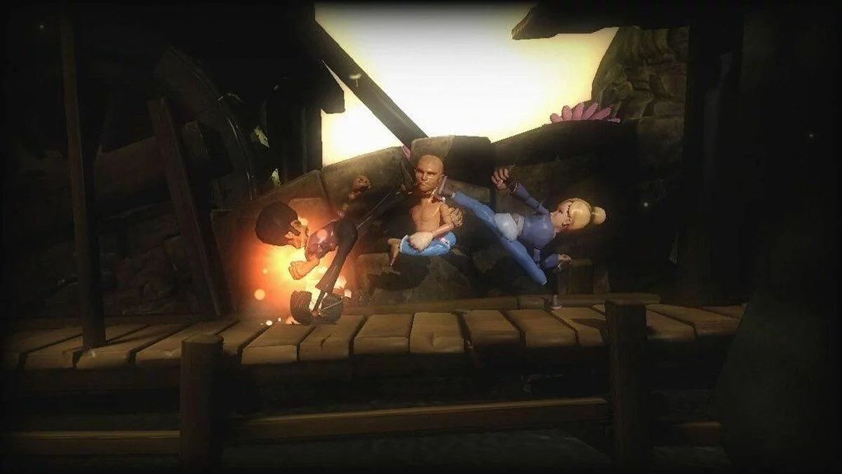 Скриншот из игры Rag Doll Kung Fu: Fists of Plastic - 7