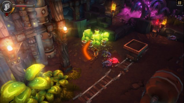 Скриншот из игры Tom Sparks and the Quakes of Ruin - 1