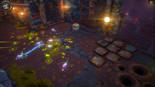 Скриншот из игры Tom Sparks and the Quakes of Ruin - 2