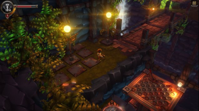 Скриншот из игры Tom Sparks and the Quakes of Ruin - 6