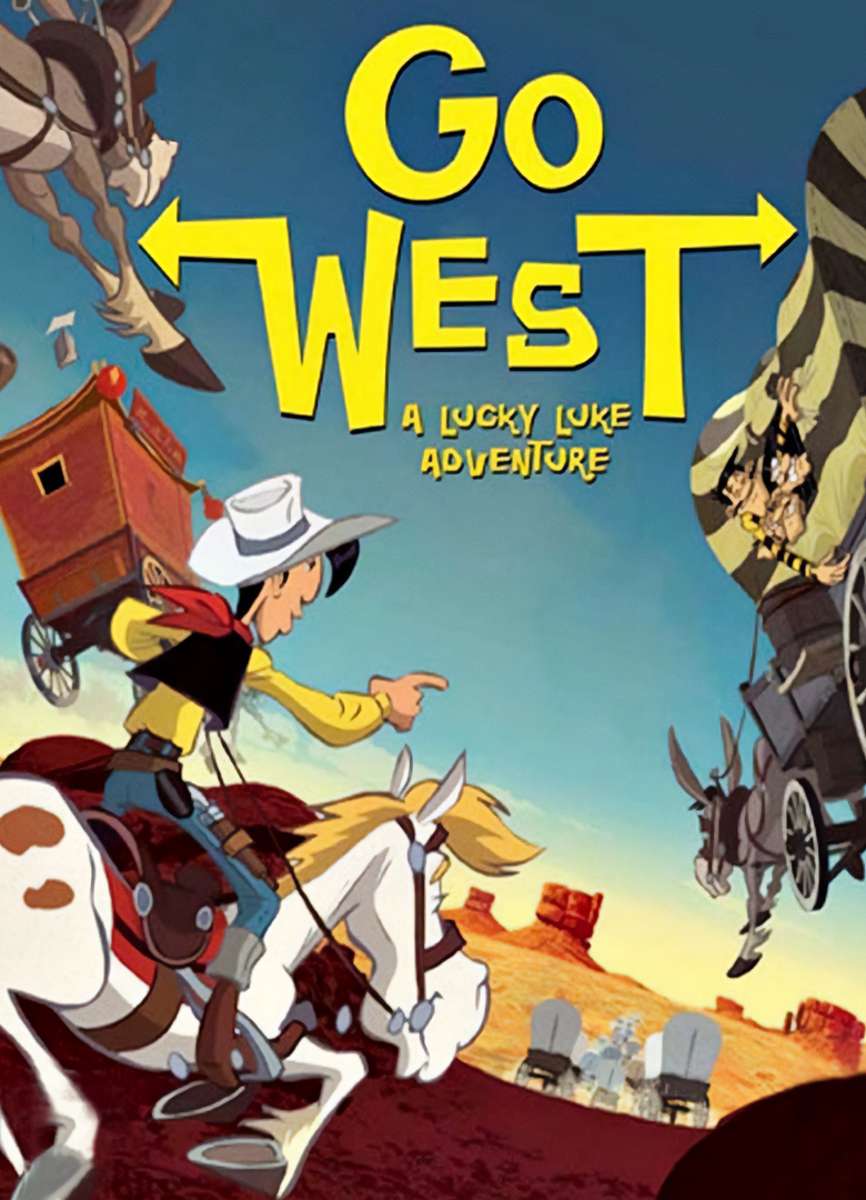 Обложка игры Go West: A Lucky Luke Adventure