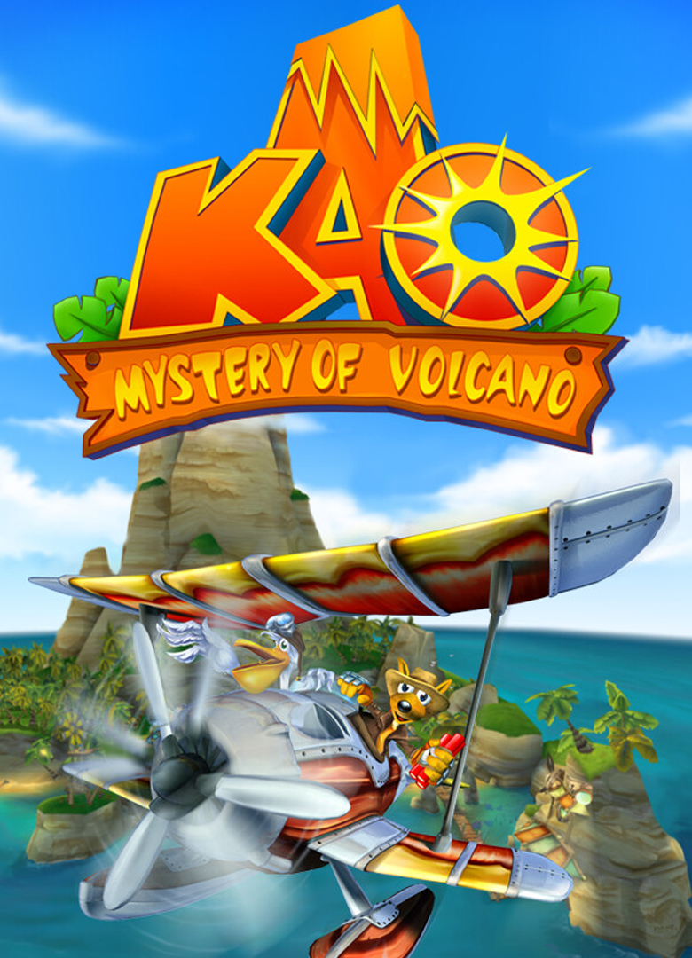 Обложка игры Kao the Kangaroo: Mystery of the Volcano