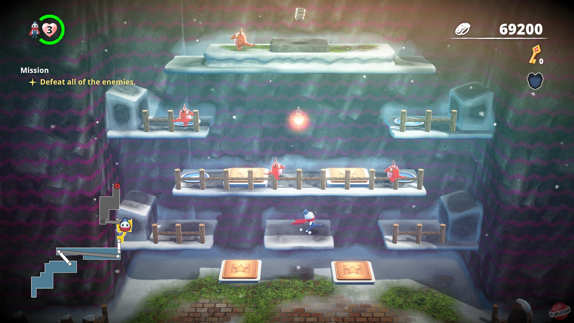 Скриншот из игры Snow Bros. Wonderland - 6