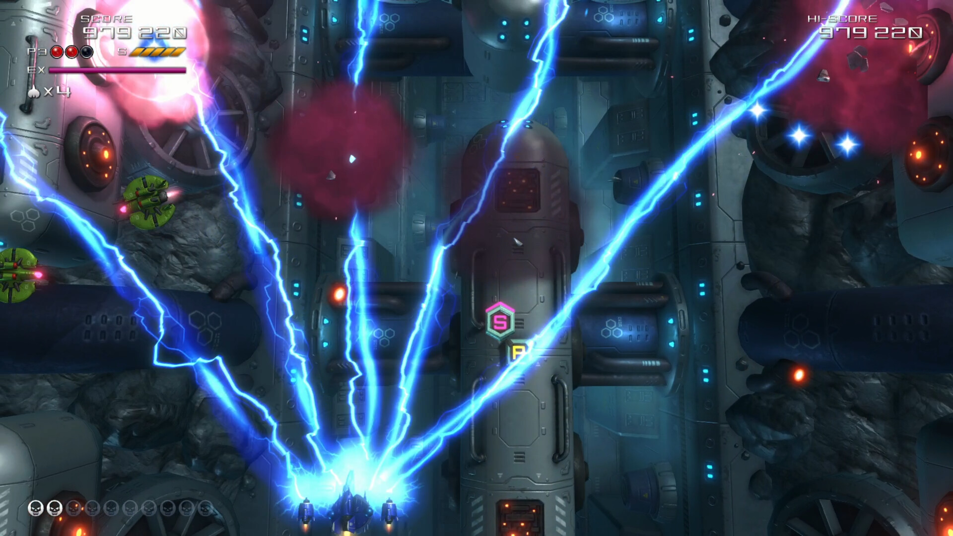 Скриншот из игры Truxton Extreme - 3