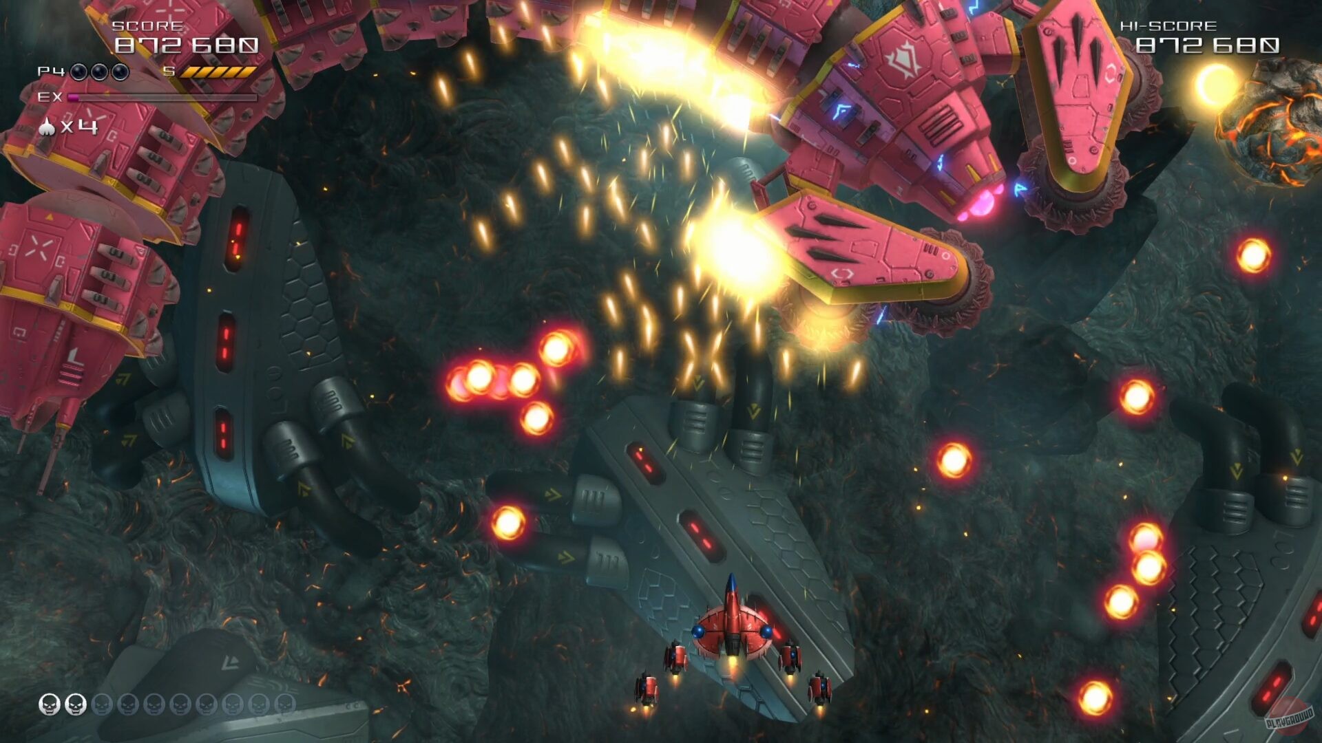 Скриншот из игры Truxton Extreme - 1