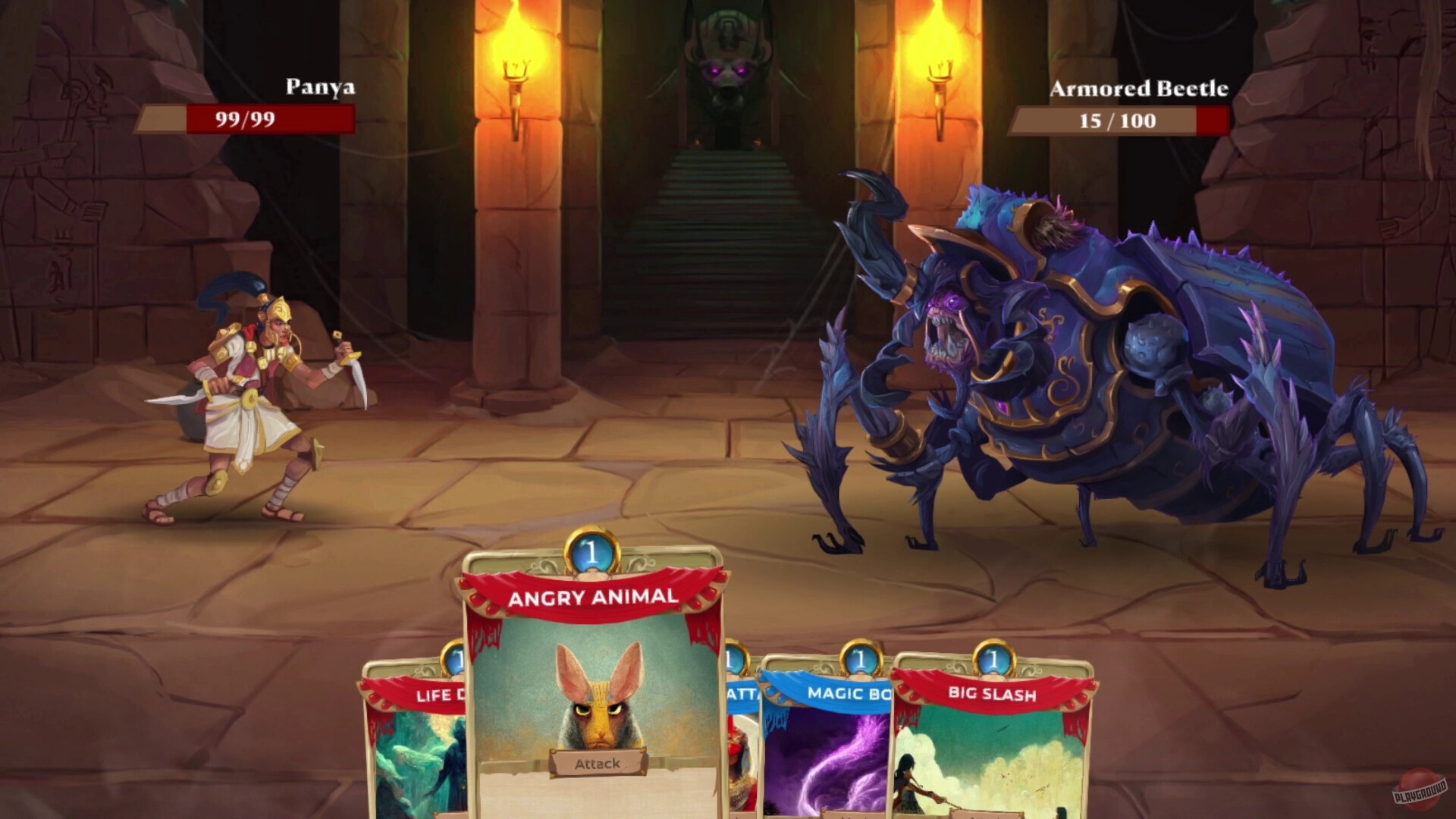 Скриншот из игры Creeping Deck: Pharaoh's Curse - 1