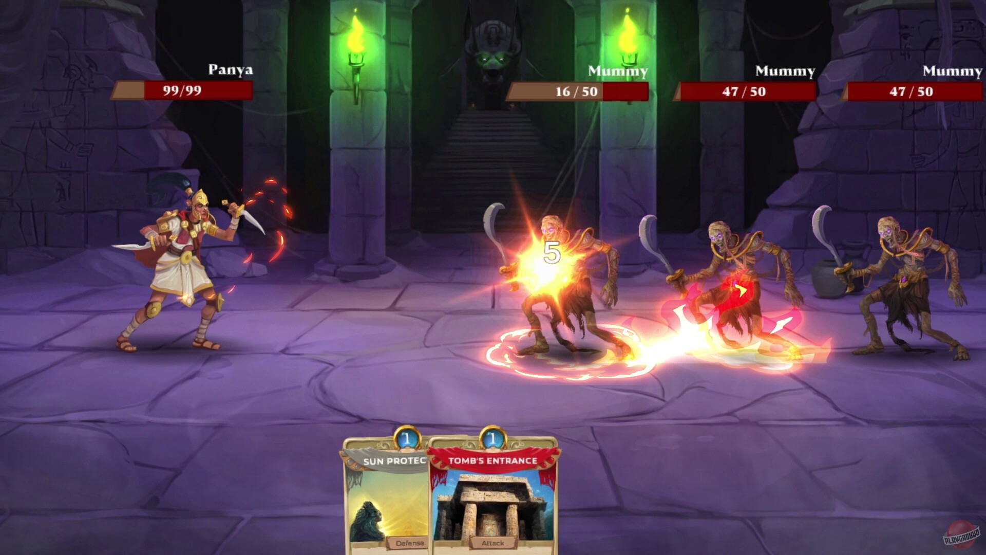 Скриншот из игры Creeping Deck: Pharaoh's Curse - 6