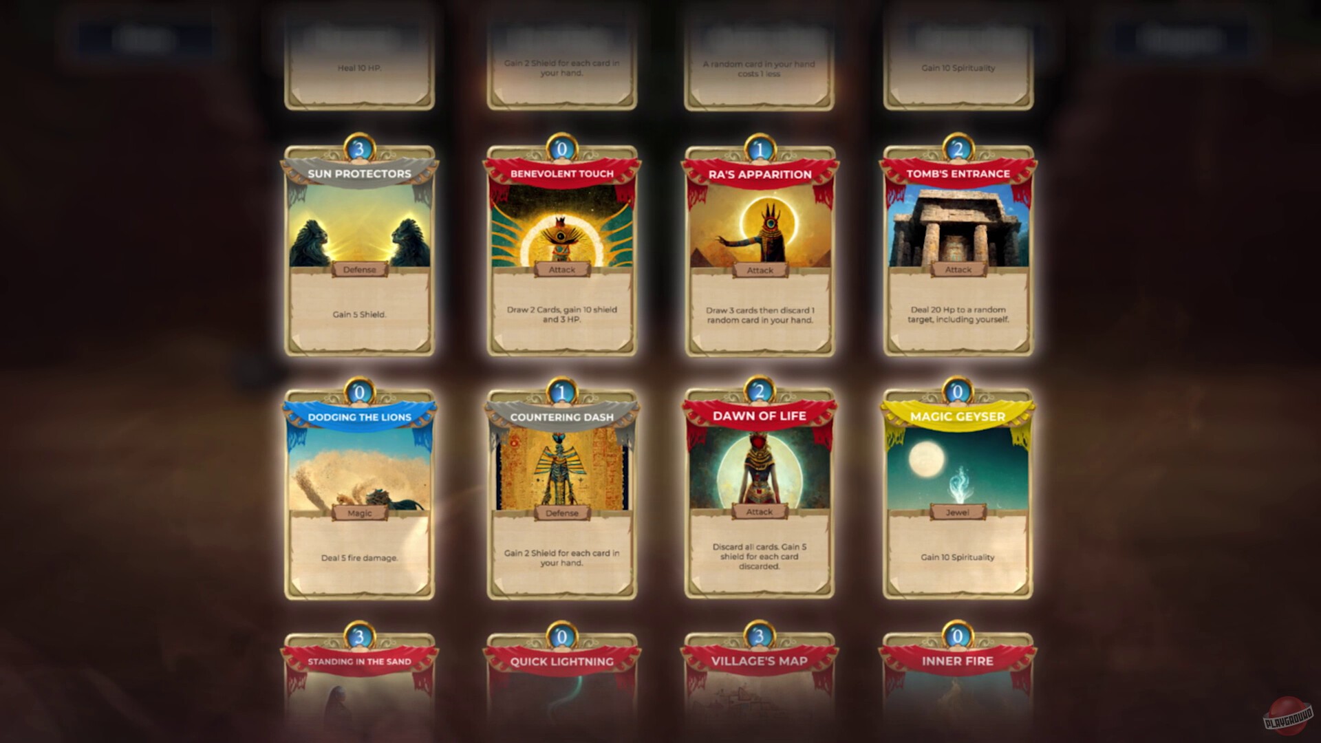 Скриншот из игры Creeping Deck: Pharaoh's Curse - 4