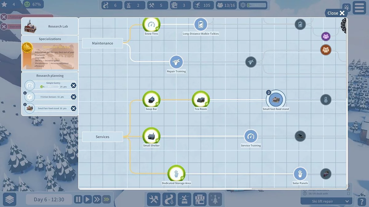 Скриншот из игры Snowtopia: Ski Resort Tycoon - 19