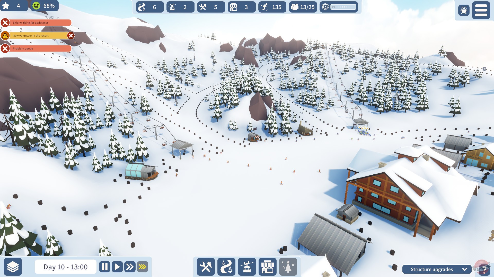 Скриншот из игры Snowtopia: Ski Resort Tycoon - 13
