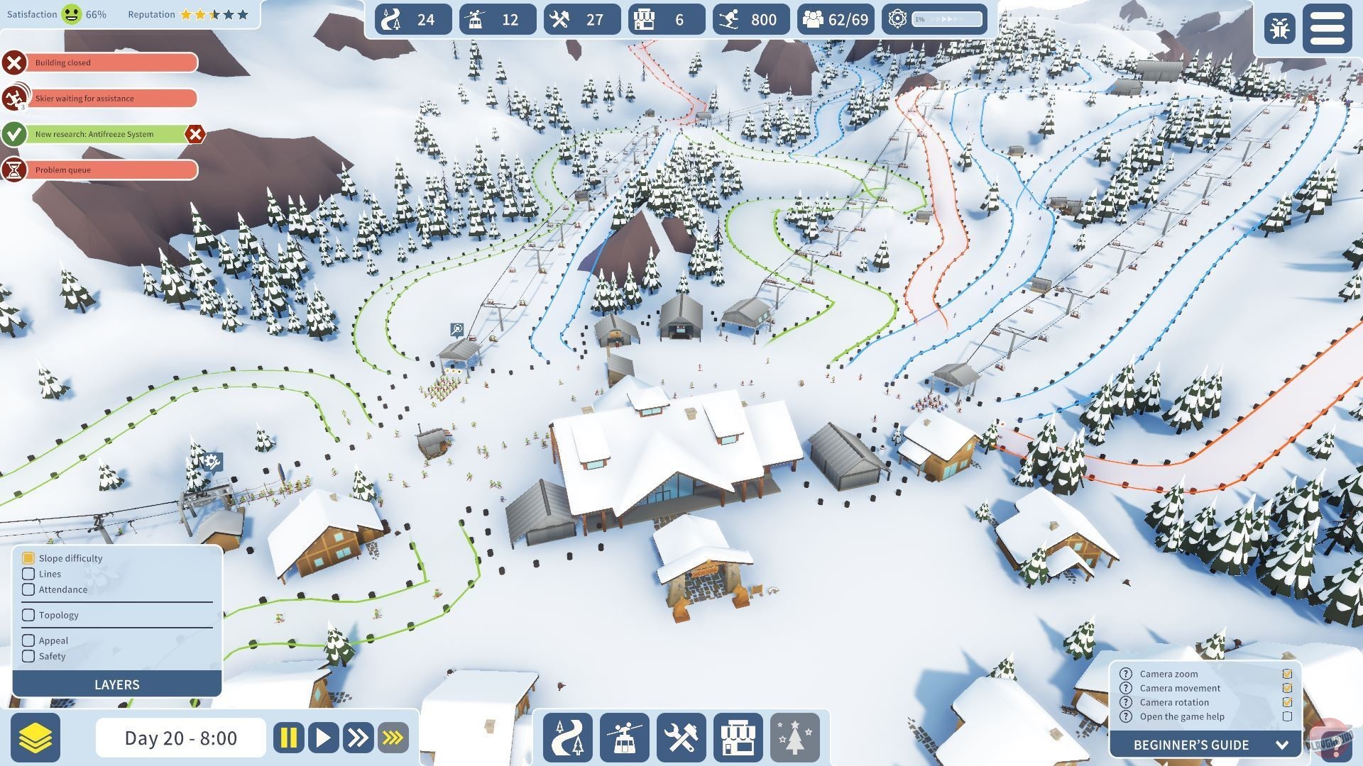 Скриншот из игры Snowtopia: Ski Resort Tycoon - 21