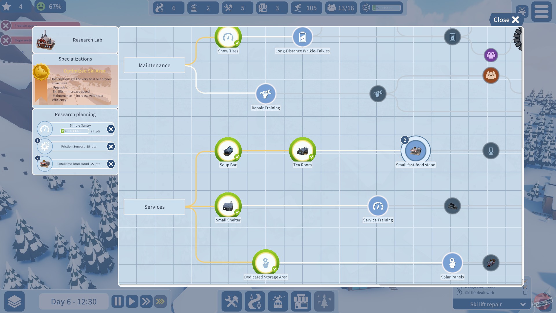 Скриншот из игры Snowtopia: Ski Resort Tycoon - 15