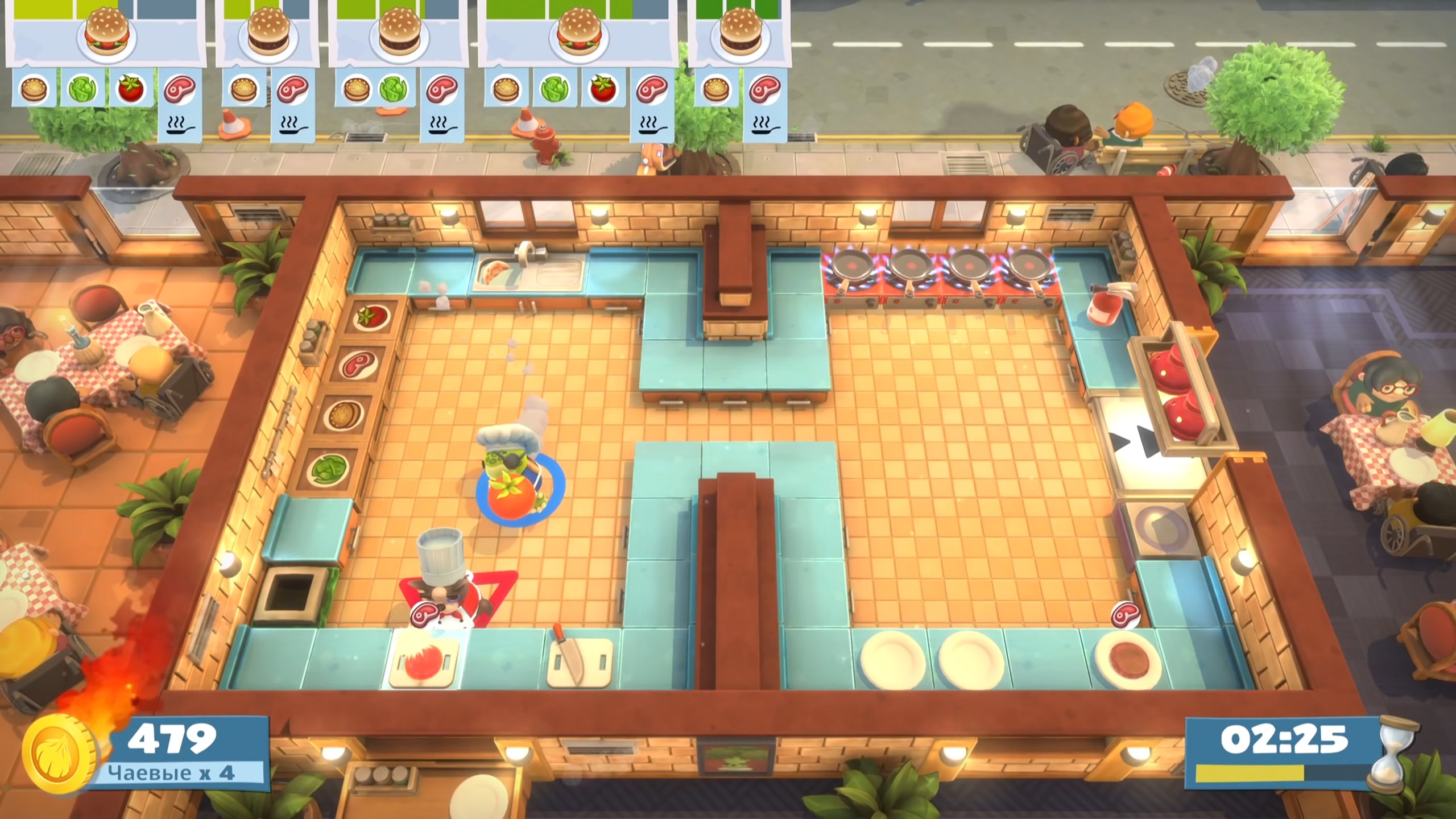 Скриншот из игры Overcooked! All You Can Eat - 44