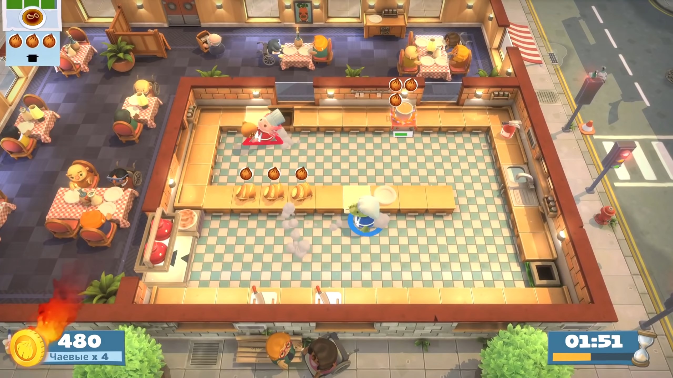 Скриншот из игры Overcooked! All You Can Eat - 74