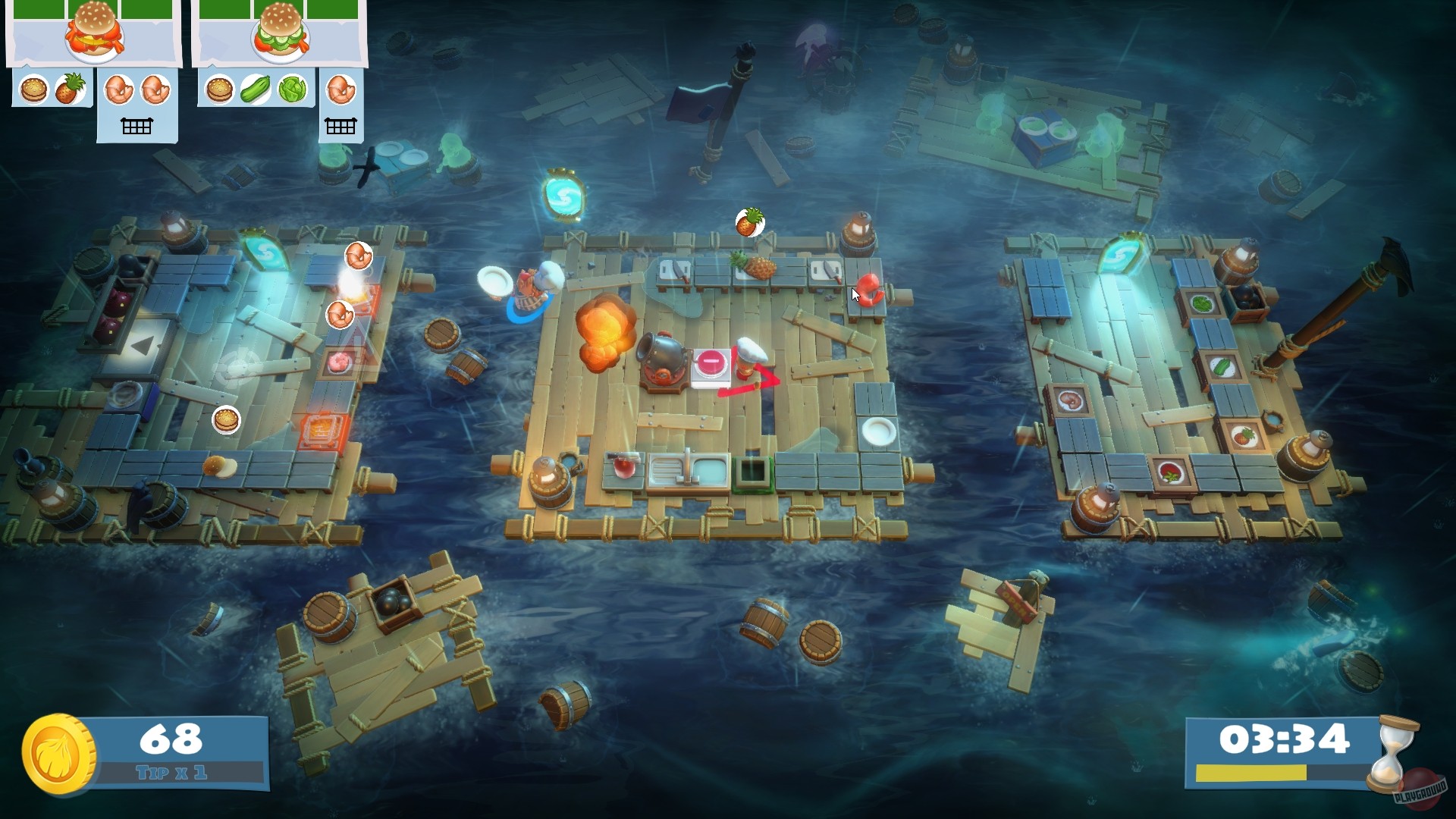 Скриншот из игры Overcooked! All You Can Eat - 88