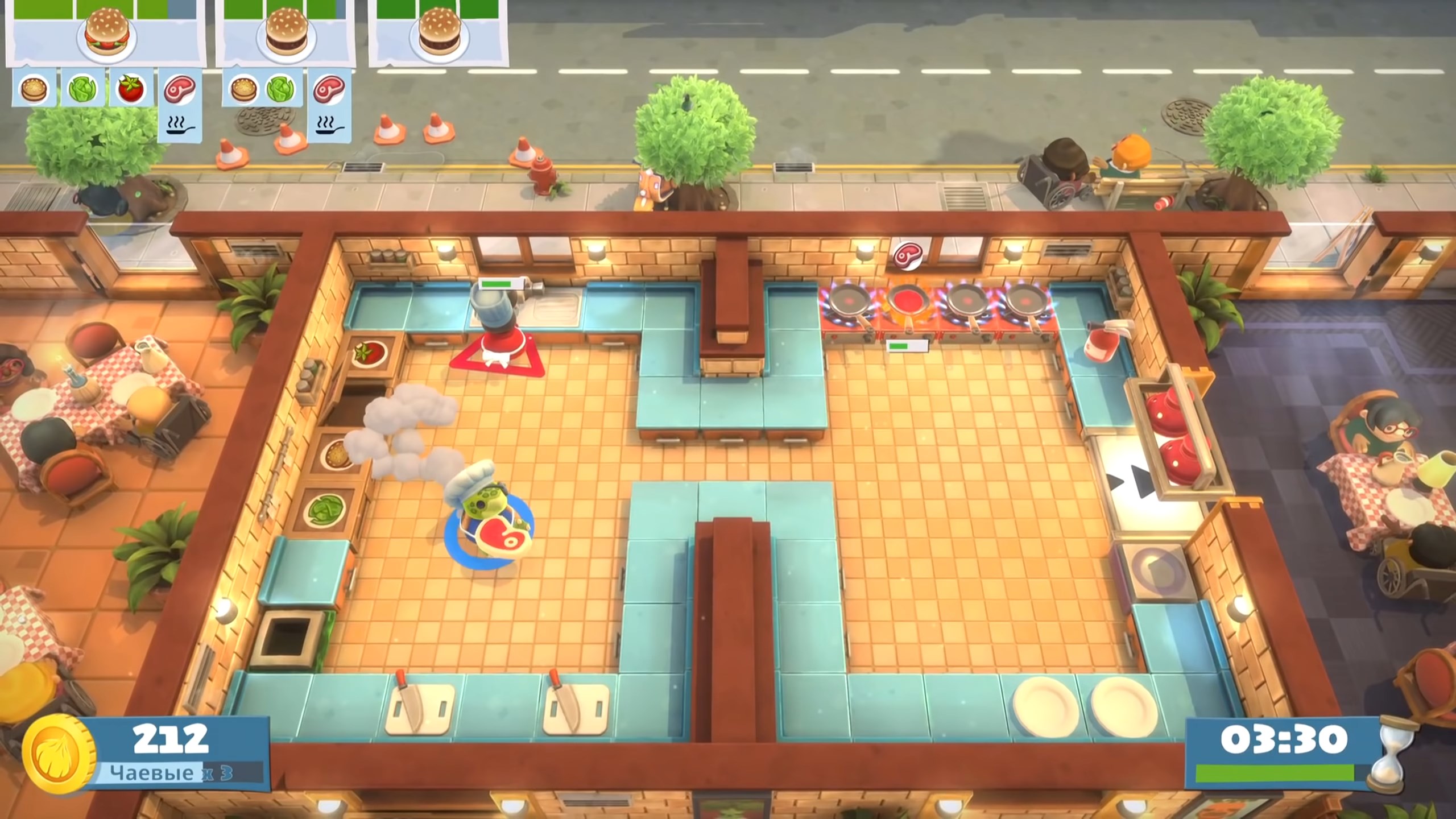 Скриншот из игры Overcooked! All You Can Eat - 33