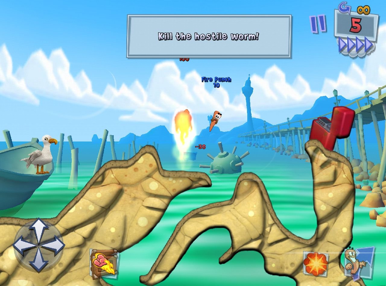 Скриншот из игры Worms 3 - 27