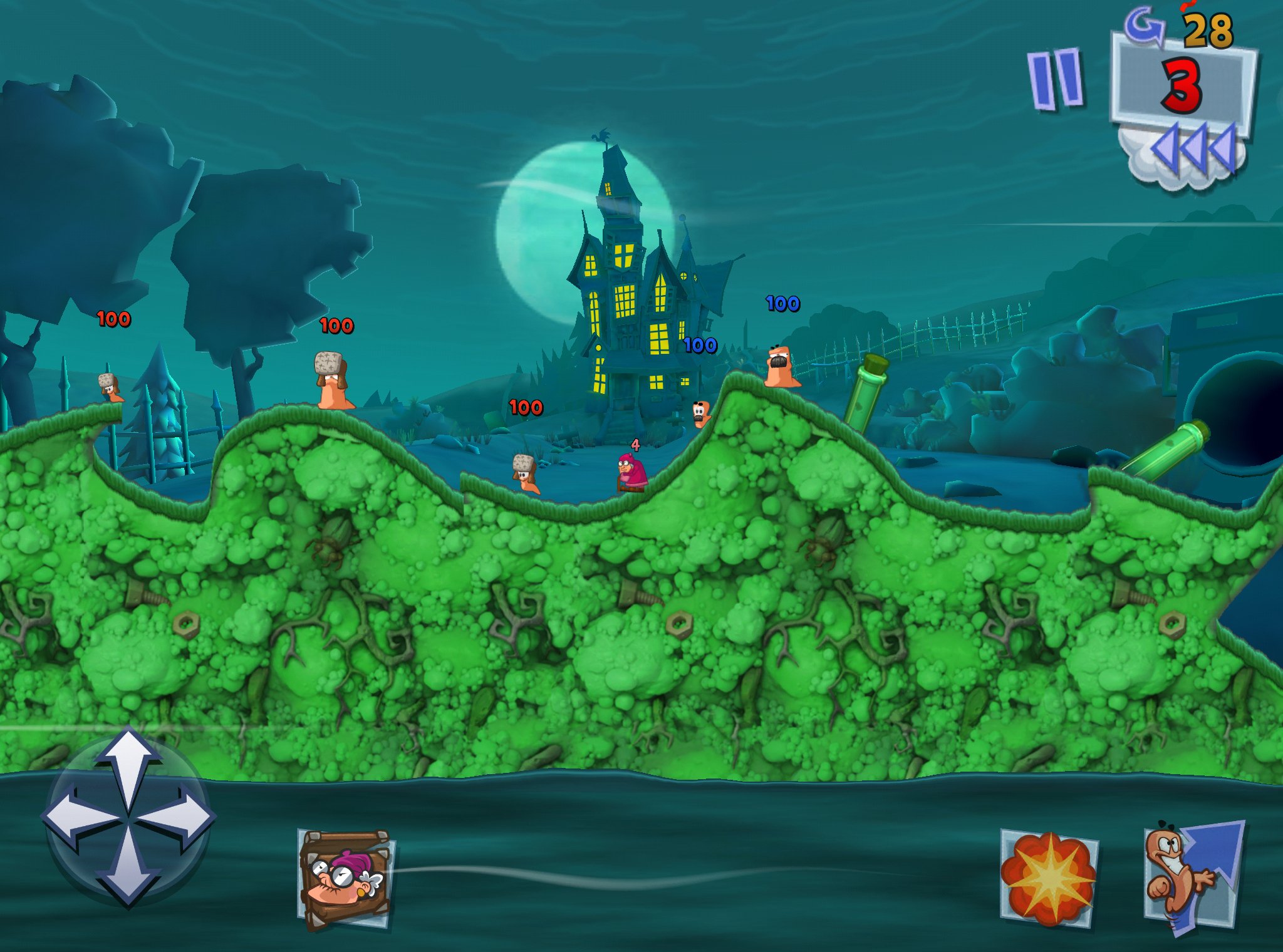Скриншот из игры Worms 3 - 47
