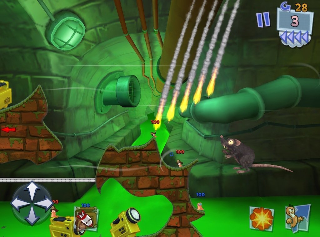 Скриншот из игры Worms 3 - 6