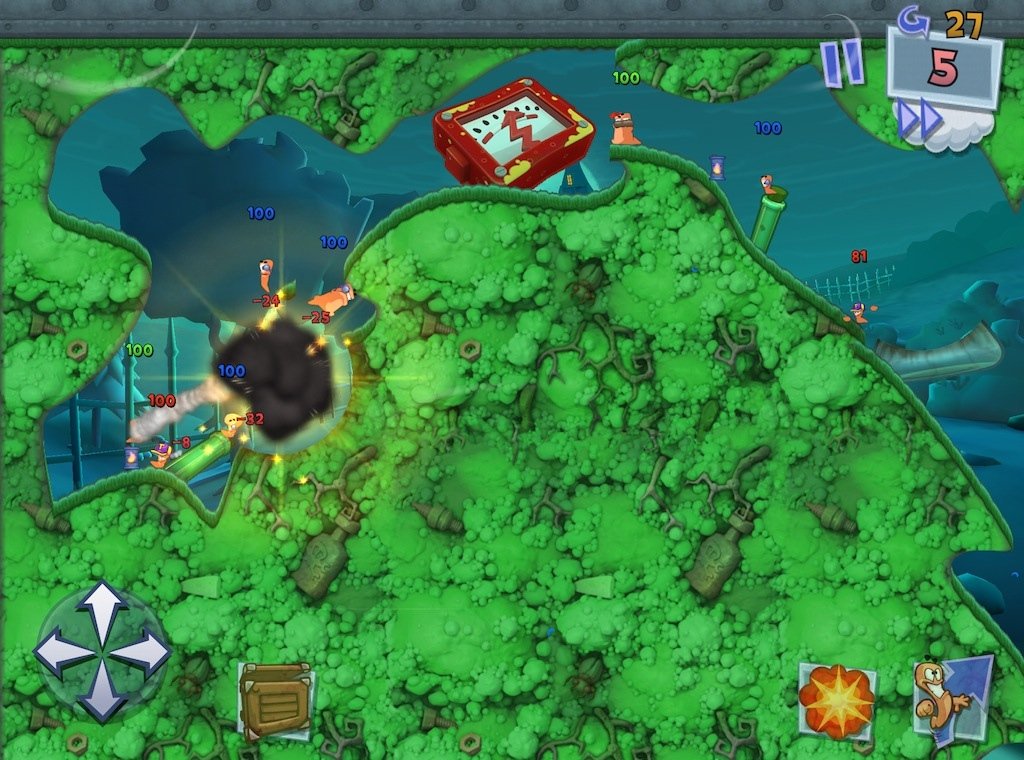 Скриншот из игры Worms 3 - 11