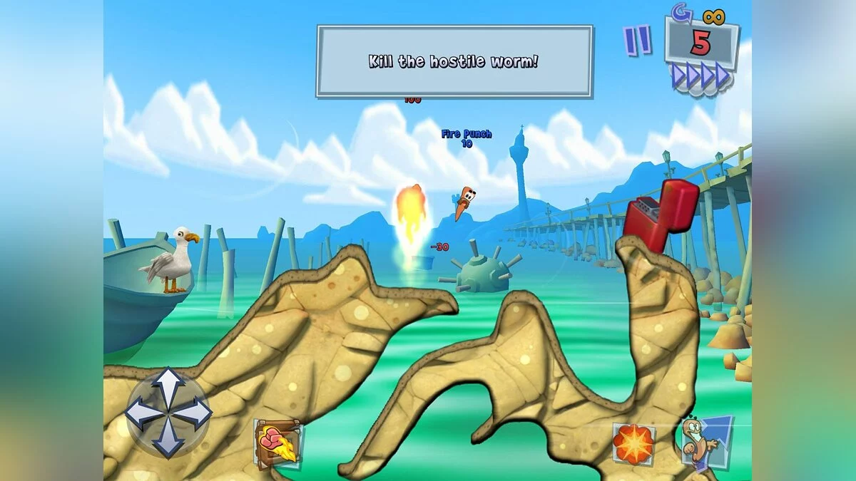 Скриншот из игры Worms 3 - 13