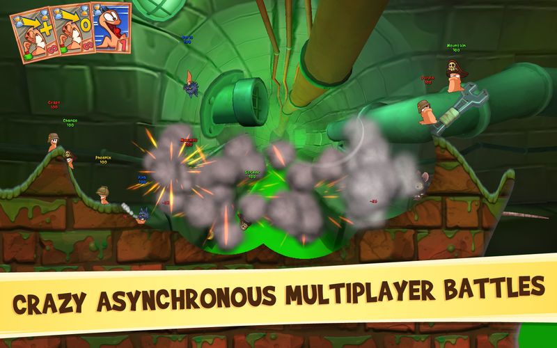Скриншот из игры Worms 3 - 96