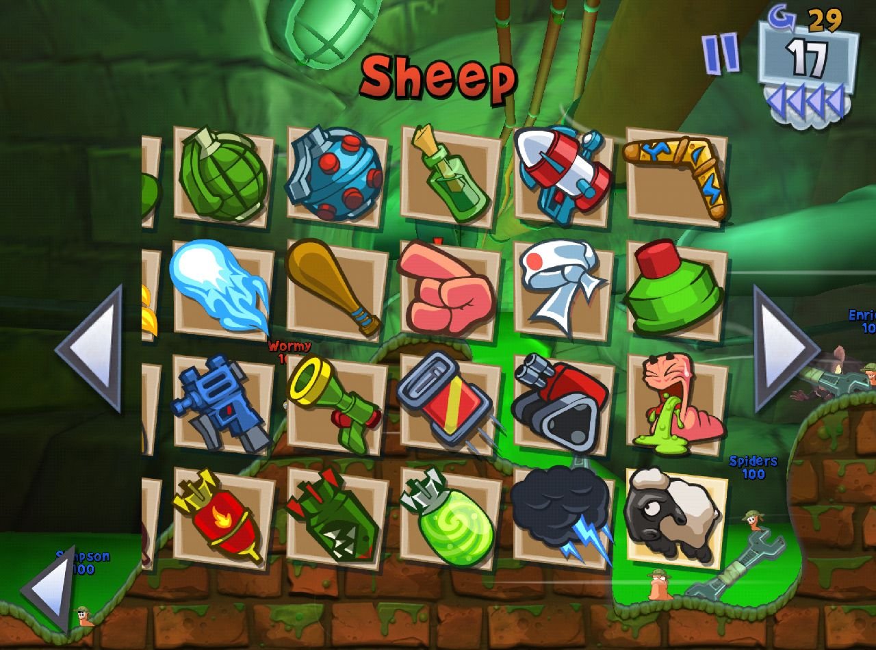 Скриншот из игры Worms 3 - 5