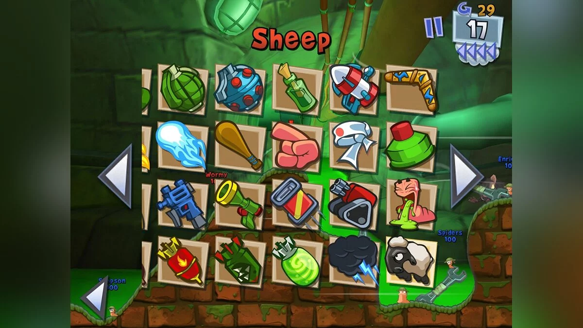 Скриншот из игры Worms 3 - 43