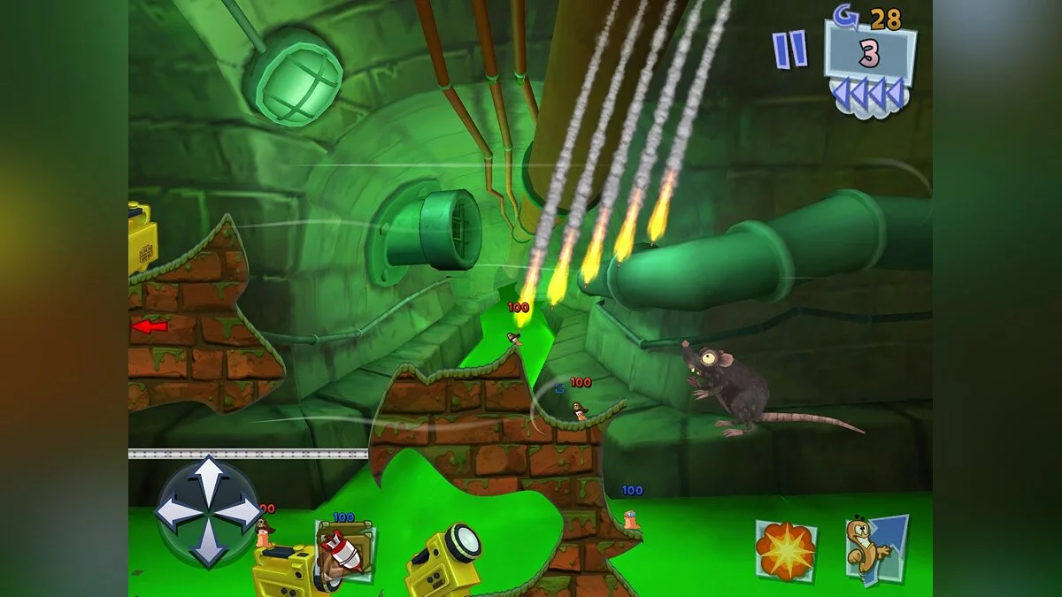Скриншот из игры Worms 3 - 34