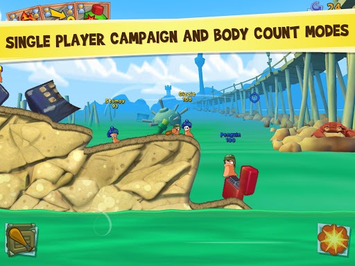 Скриншот из игры Worms 3 - 10