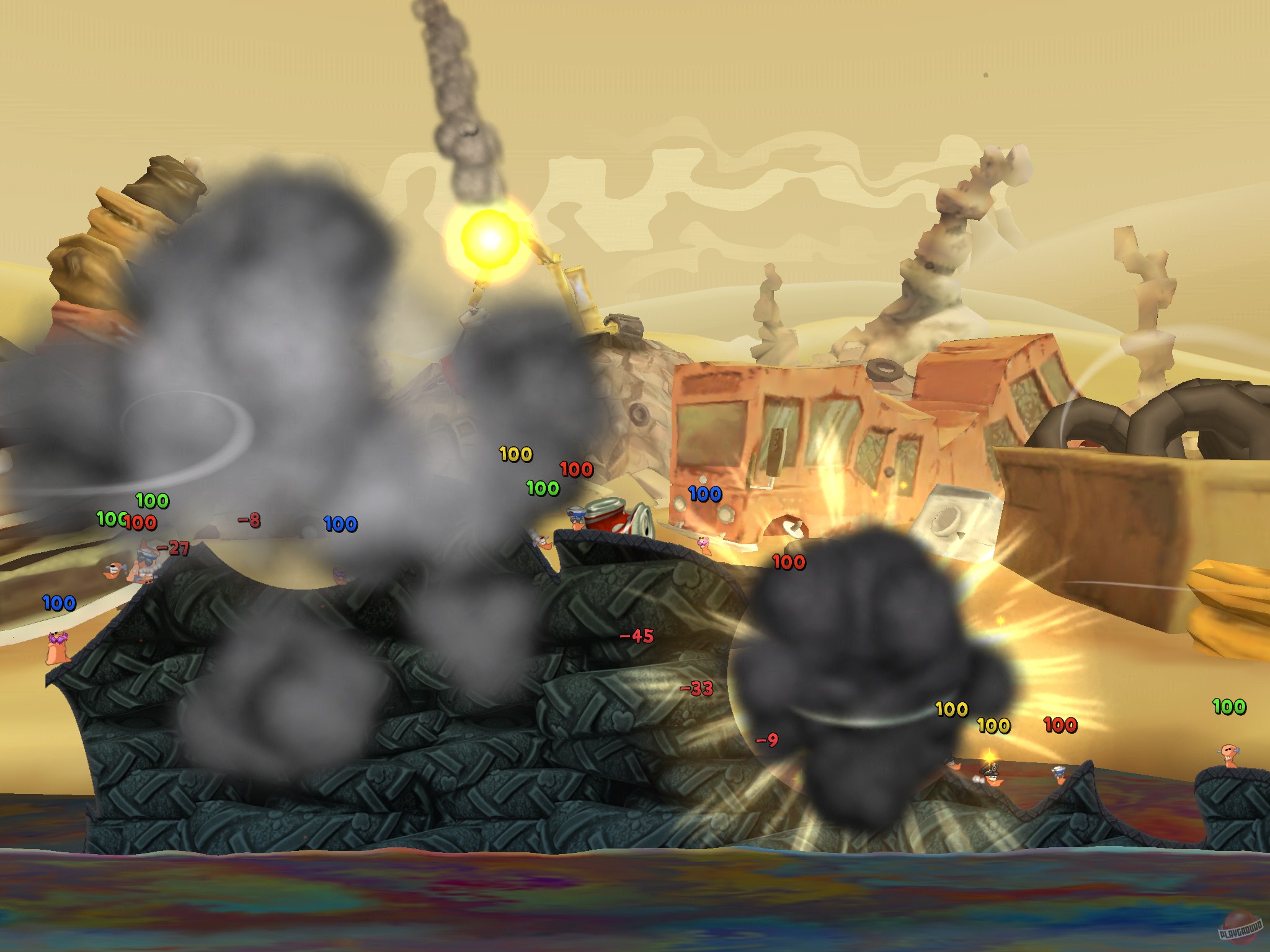 Скриншот из игры Worms 3 - 35