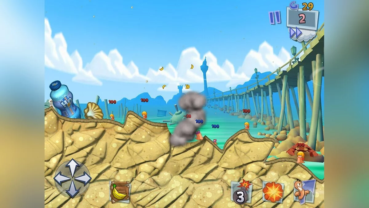 Скриншот из игры Worms 3 - 30