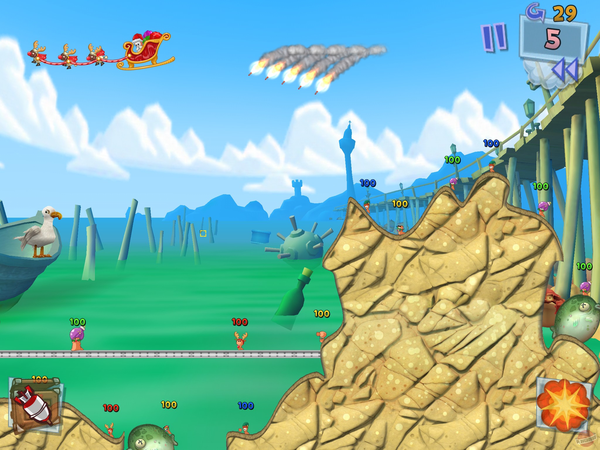 Скриншот из игры Worms 3 - 23