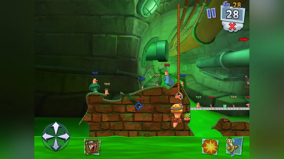 Скриншот из игры Worms 3 - 14