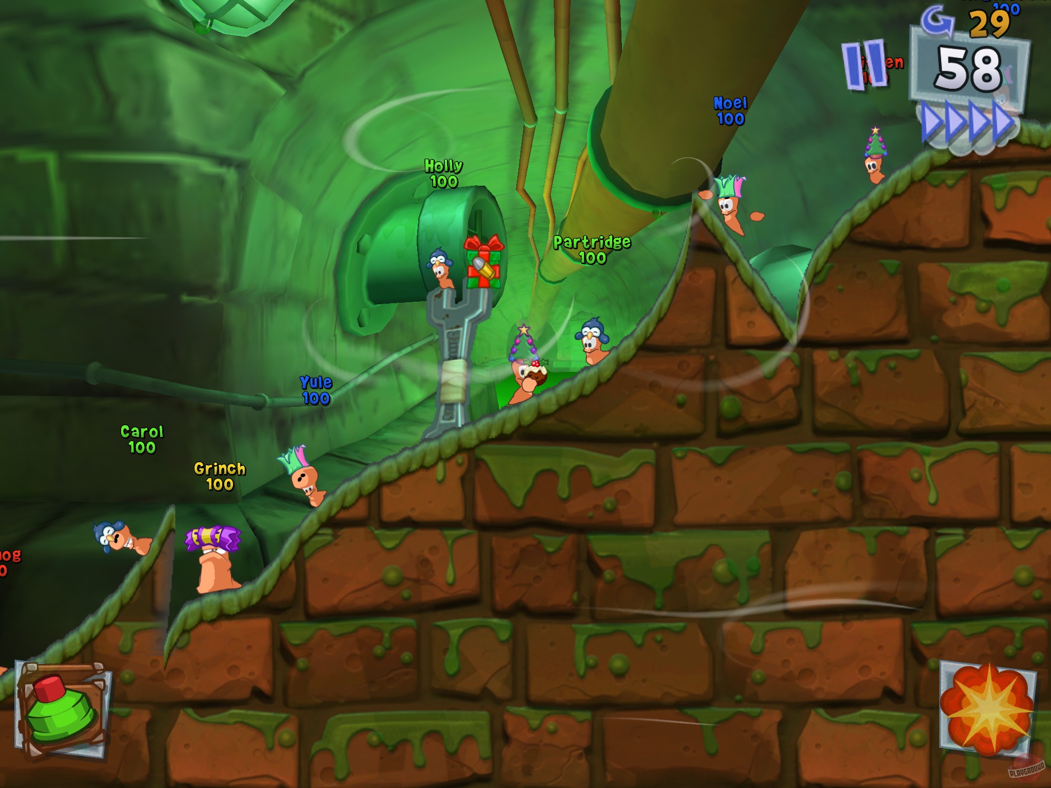 Скриншот из игры Worms 3 - 28