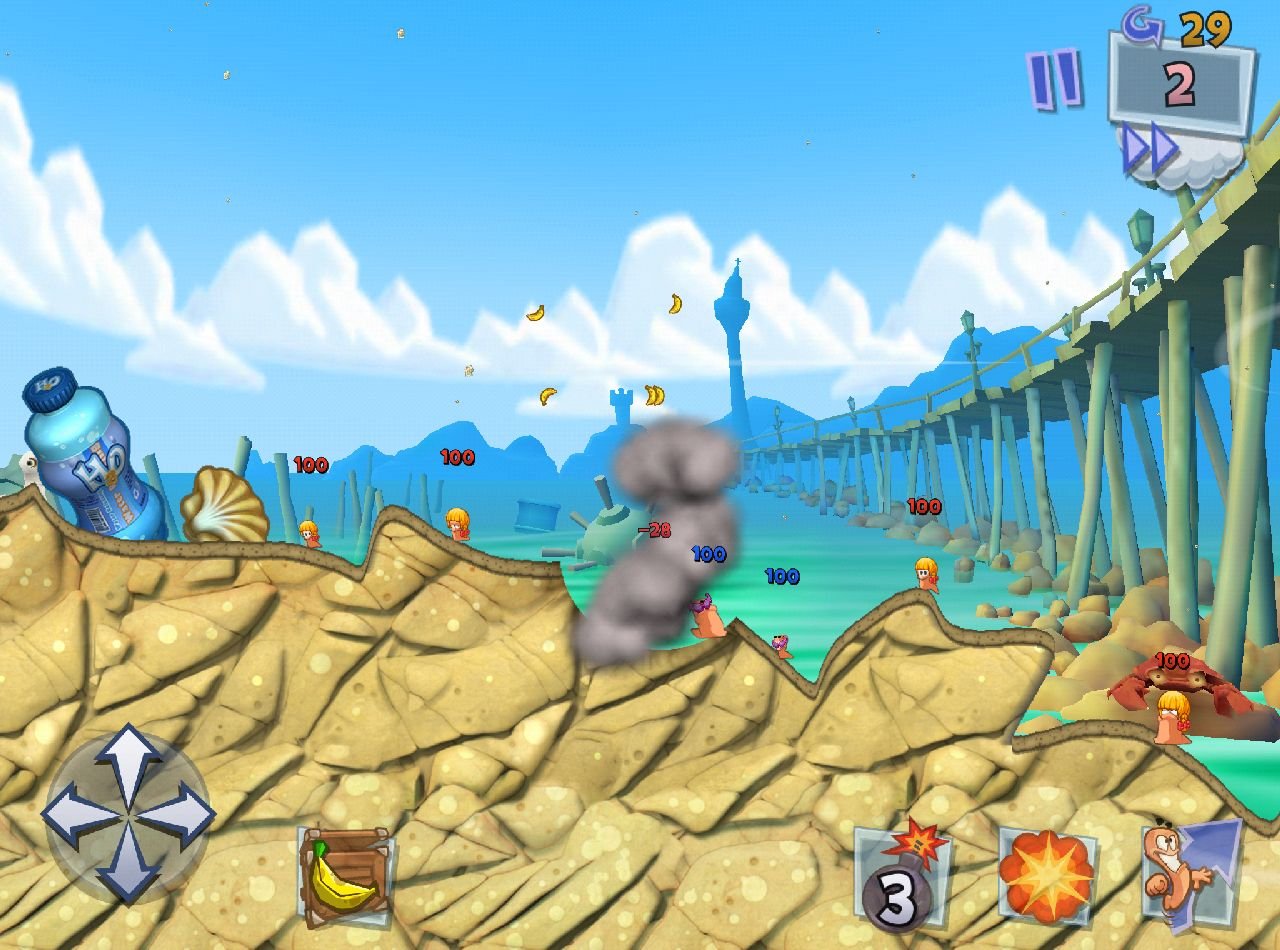 Скриншот из игры Worms 3 - 41