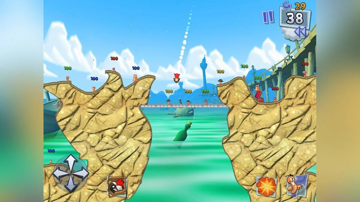 Скриншот из игры Worms 3 - 26