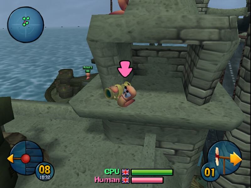 Скриншот из игры Worms 3D - 47