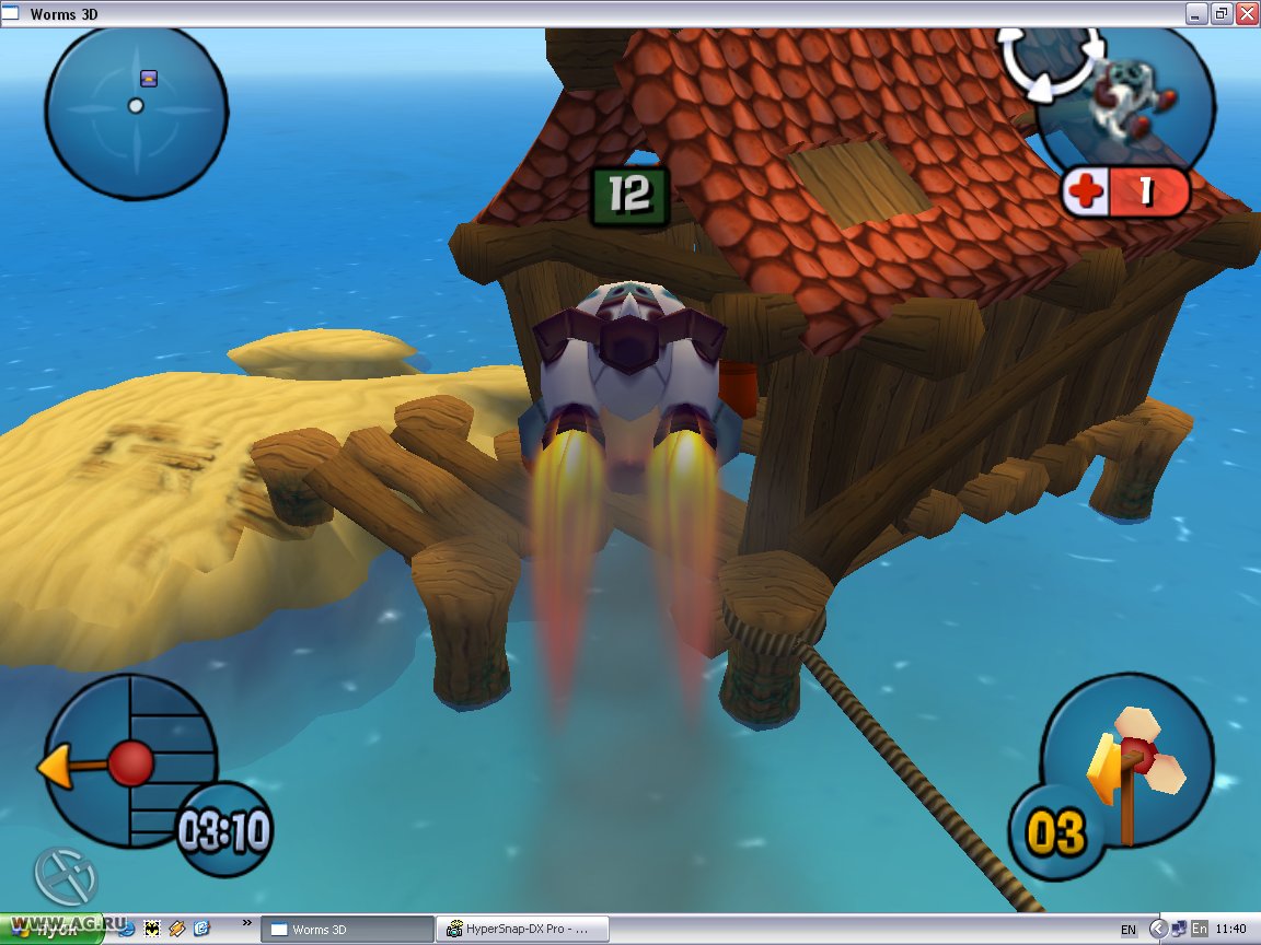 Скриншот из игры Worms 3D - 32