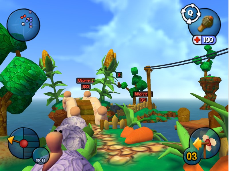 Скриншот из игры Worms 3D - 82
