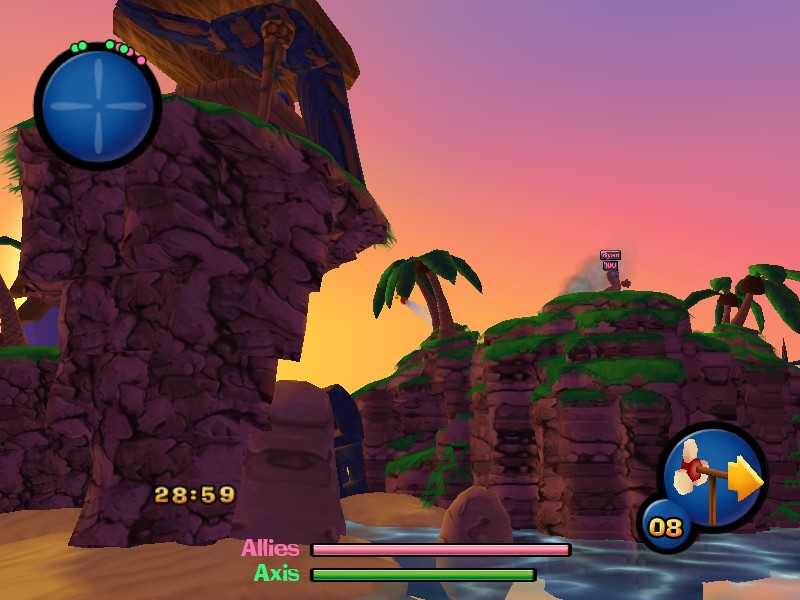 Скриншот из игры Worms 3D - 58