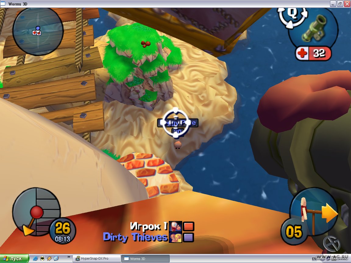Скриншот из игры Worms 3D - 72