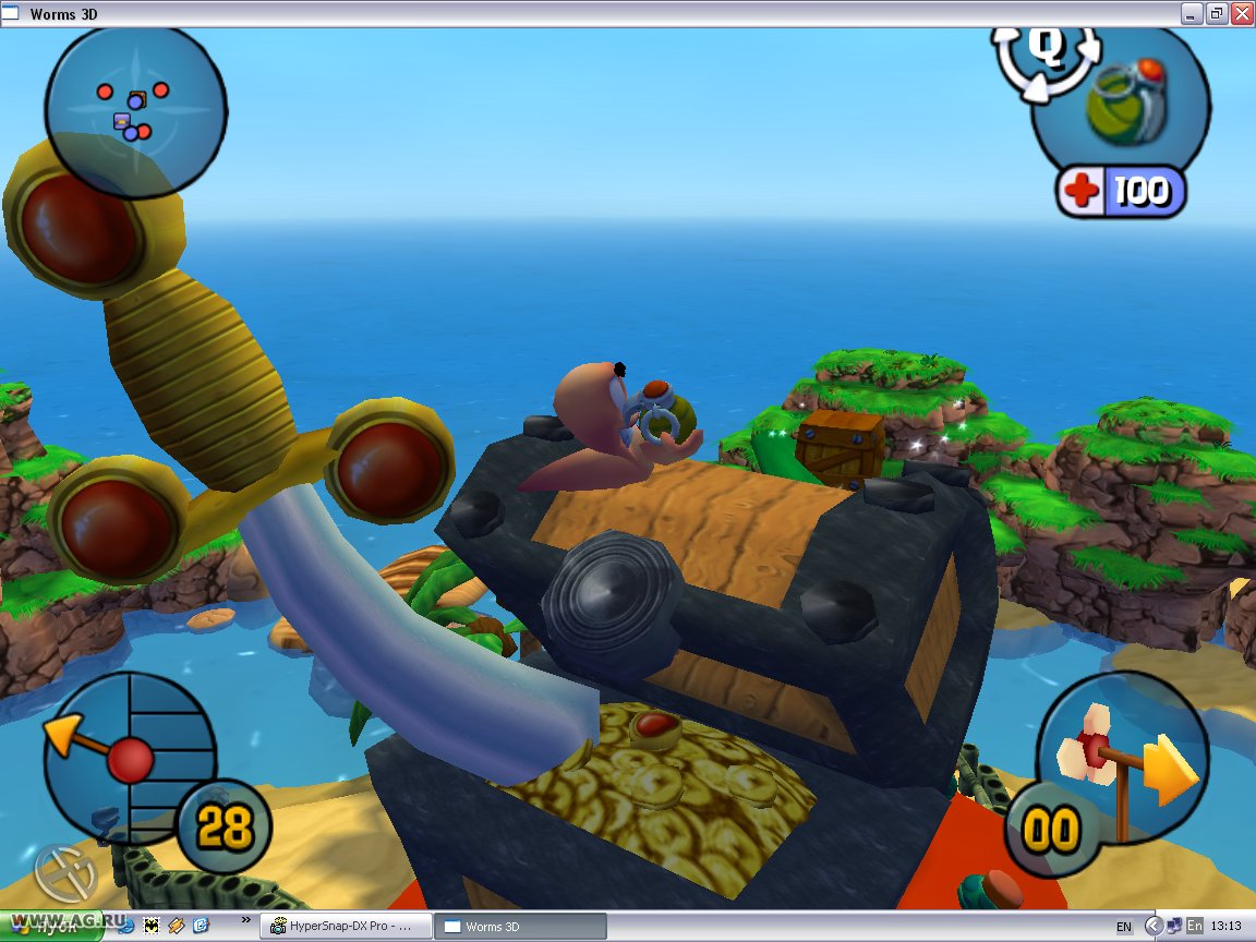 Скриншот из игры Worms 3D - 78